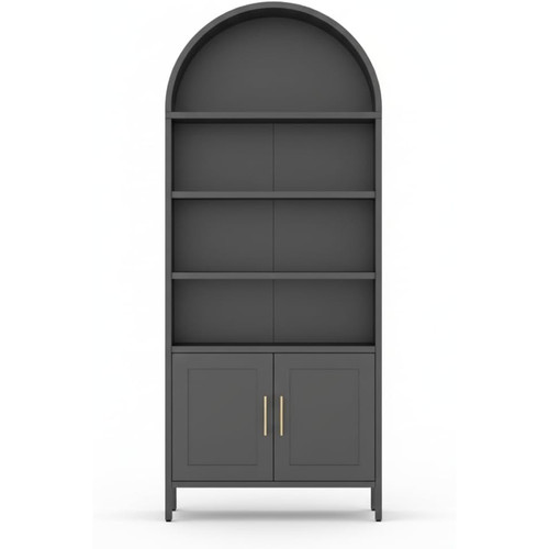 6mm thick black steel arched - 0.6mm,