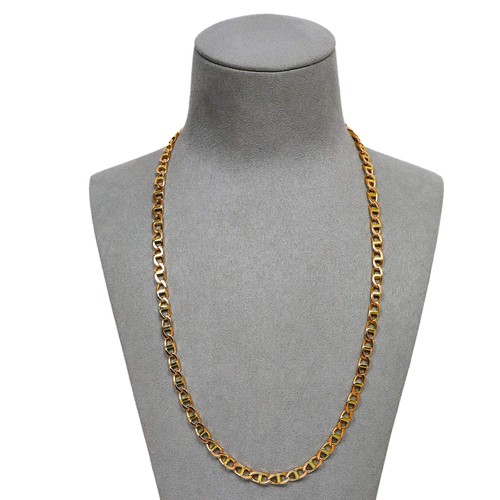 Pre owned 9ct gold anchor - pre-owned,