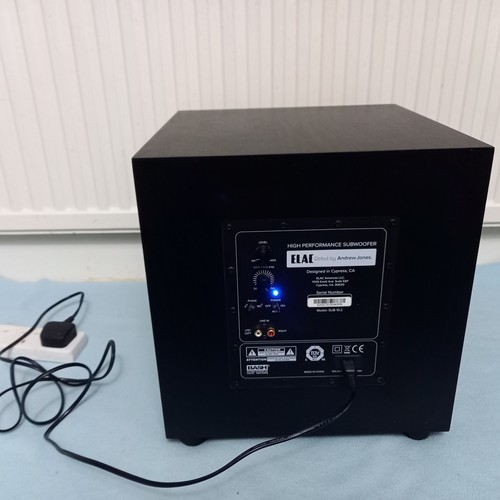 Black 200w active elac debut - elac,
