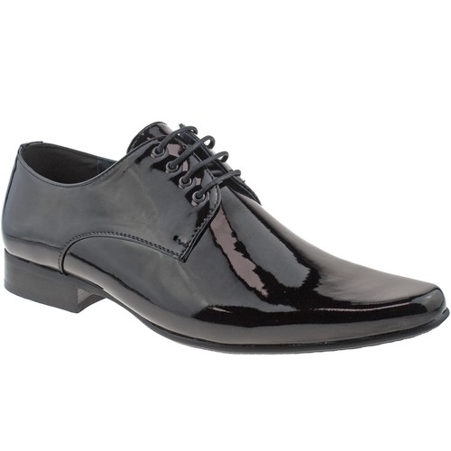 Mens goor smart patent shoes - goor,