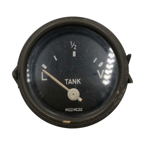 Vintage fuel gauge - fuel,