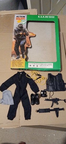 Vintage 1980s sas action man - 1980s,