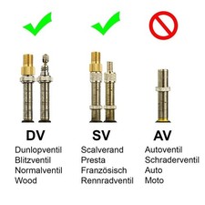 2 x BRASS ADAPTOR PRESTA TO