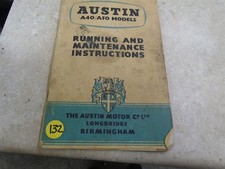 AUSTIN A40 A50 Model Running