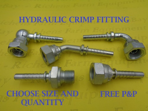 Hydraulic hose crimp - hose, fitting