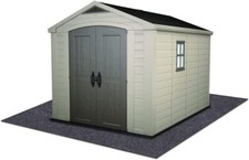 Meitola Outdoor Storage Shed Mat，Waterproof and Dustproof Outdoor Carport Mat—Ba