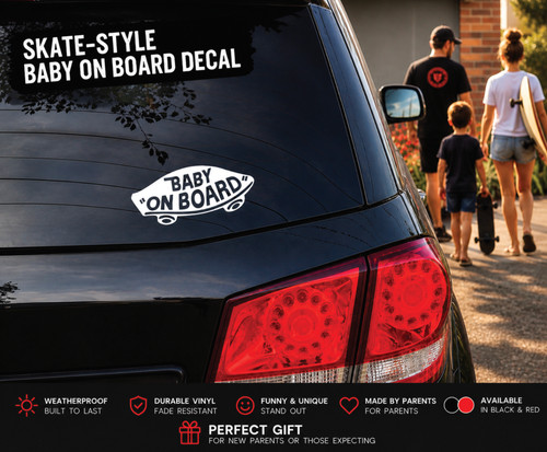 Baby board decal - board,,