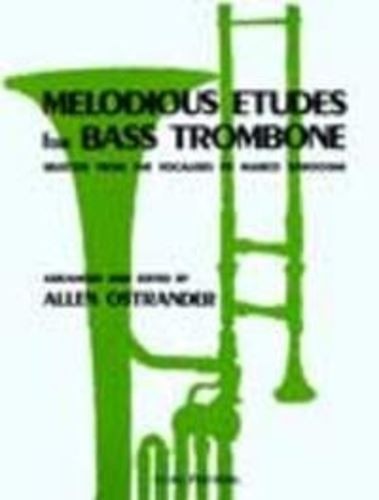 Melodious etudes for bass - melodious,