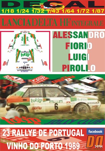 Decal lancia delta integrale - decal,