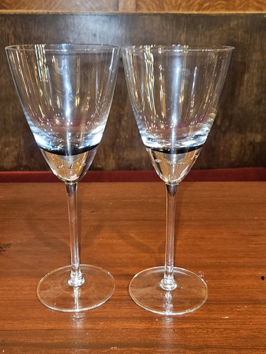 Blue bubble goblet wine - blue, /