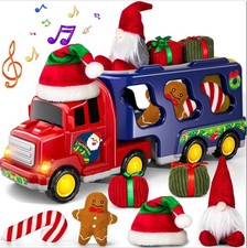 Santa Christmas Fire Trucks