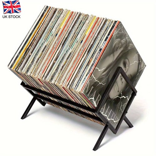 Metal vinyl record stand - metal,