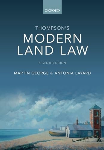 Thompson modern land law - land, by