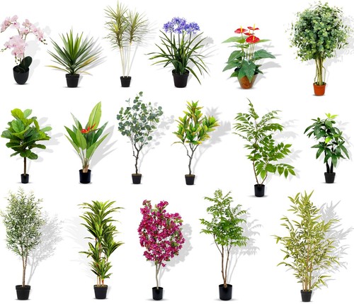 Large artificial palm trees - palm,