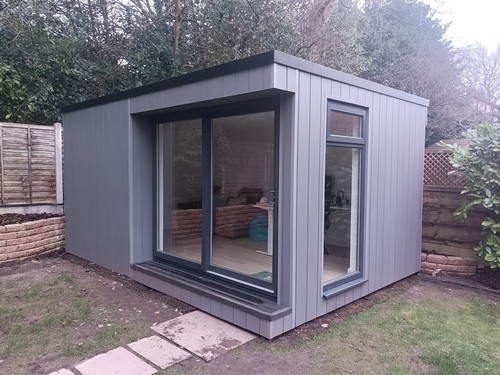 Insulated garden room - insulated,