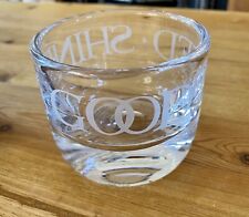 Emma Bridgewater Black Toast Small Glass Votive. Brand New & Boxed.