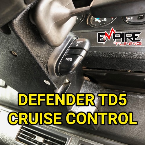 Defender td5 cruise control - td5,