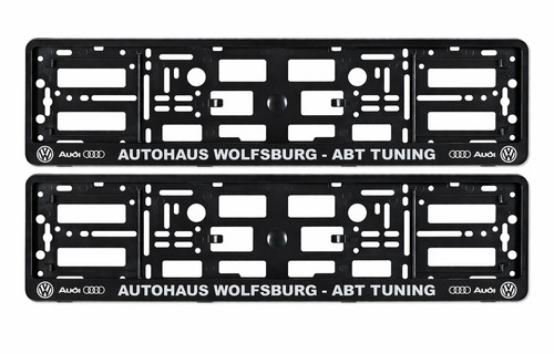 Number plate surrounds - 2x,