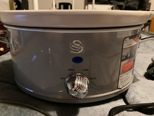 Swan Retro Slow Cooker Grey