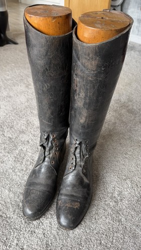 Ww1 black officers - black, boots