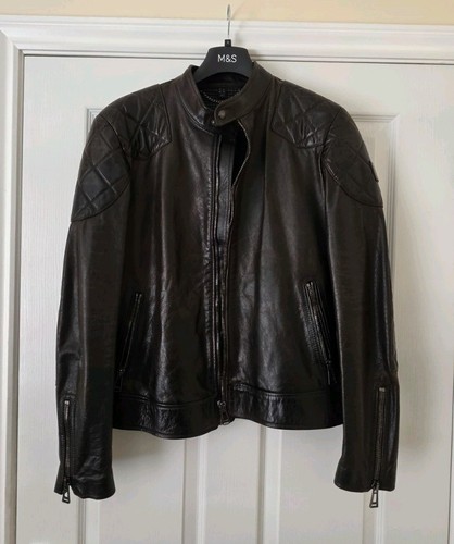 Belstaff outlaw leather jacket - belstaff,