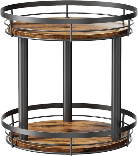 Inch wooden lazy susan - inch,