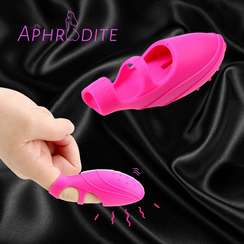 Vibrating finger sleeve - finger,