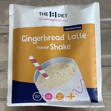 BRAND NEW The 1:1 Weight Plan Diet CWP x 7 Gingerbread Latte Shake