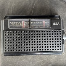 GEC Starfinder 2 II Portable Mains MW LW SW VHF/FM 4 Band Vintage Radio WORKING