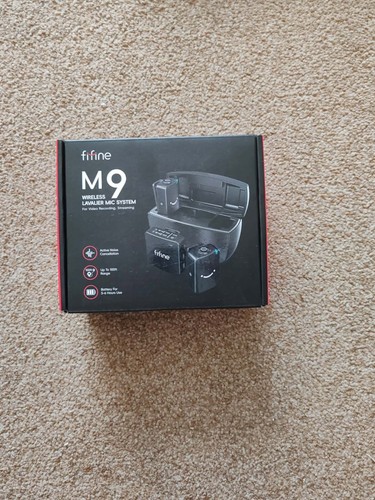 Fifine wireless lavalier - m9,