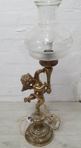 Vintage brass metal - brass, ornate