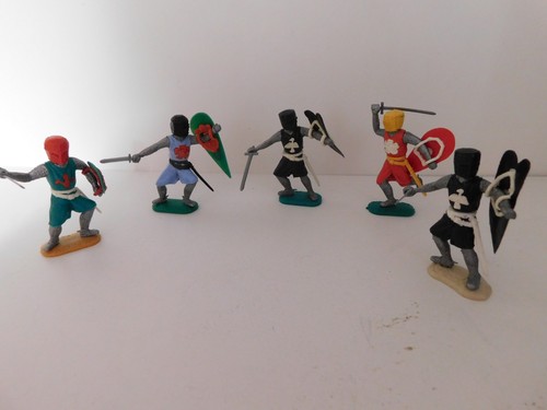 Timpo knights with accessories - timpo,