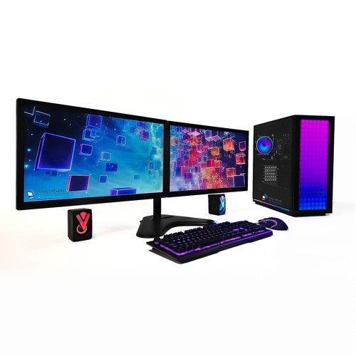Gaming bundle 2x22 i7 - bundle, i7-6700