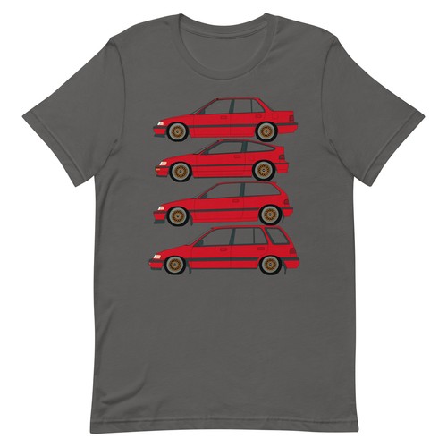 1991 honda civic line up - honda,