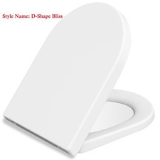 D Shaped Toilet Seat Soft