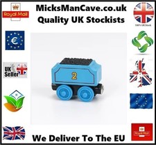 Thomas The Tank Engine EDWARDS 2 Carriage Tender Wooden Toy Train Magnetic