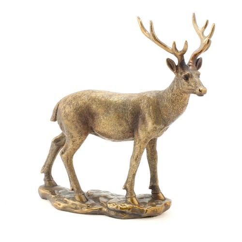 Reflections bronze colour stag - reflections,