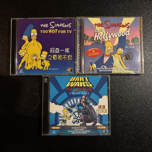 Simpsons vcds lot - simpsons,