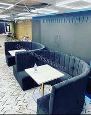 Restaurant Booth Seating Set Banquet Kitchen Bench Storage Corner Sofa