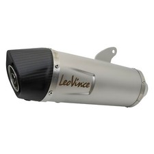 Muffler LeoVince exhaust system LV ONE stainless steel Ø 54 mm 300 mm right