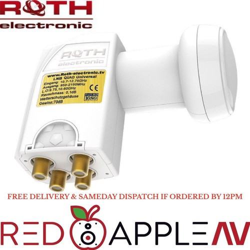 Quad satellite lnb 1db - quad, 0.1db