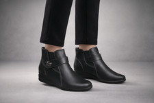 Womens Black Ankle Boot Size