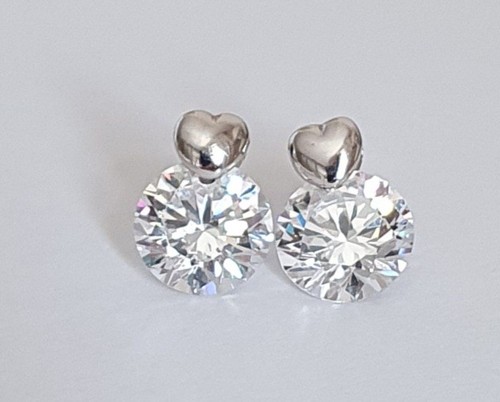 Sterling silver cubic - silver,