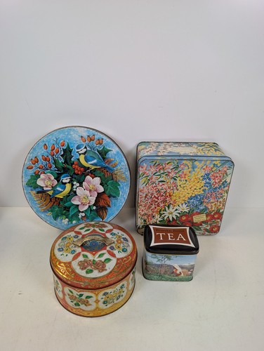 Set vintage biscuit tins - set,