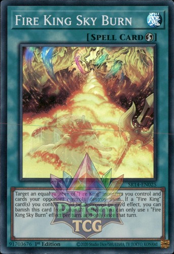 1st fire king sky burn - 1st, ed