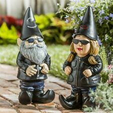 Garden Gnome Motor Biker