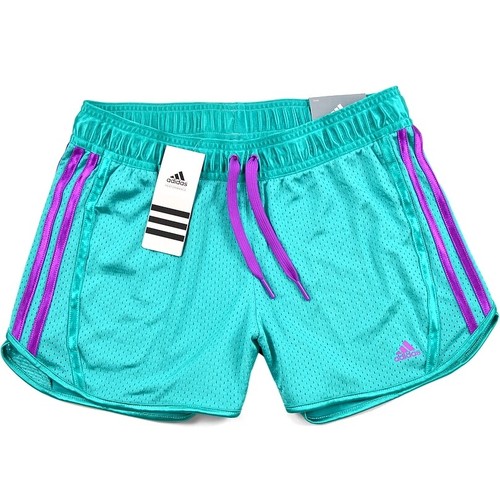 Adidas shiny mesh - mesh, short