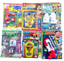 6 x  MEGA / KICK / SUPERNATO / PEPPA PIG / BLUEY ETC MAGAZINES ~ NEW
