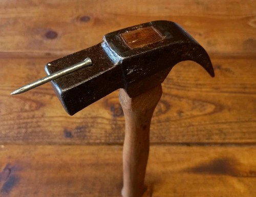 Vintage claw hammer nail - claw,