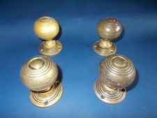 Vintage 2 pairs Brass Beehive